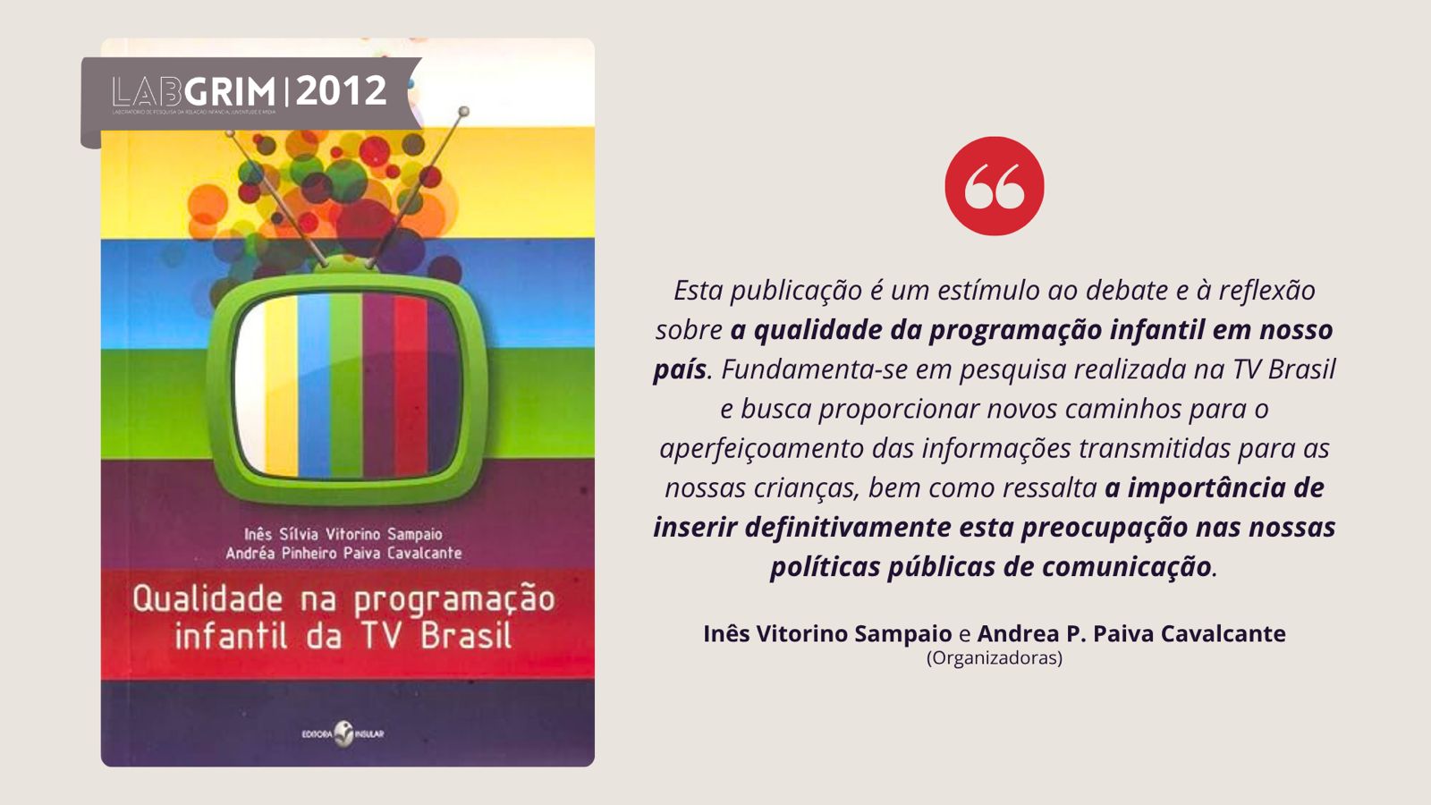 Qualidade na Programação Infantil da TV Brasil